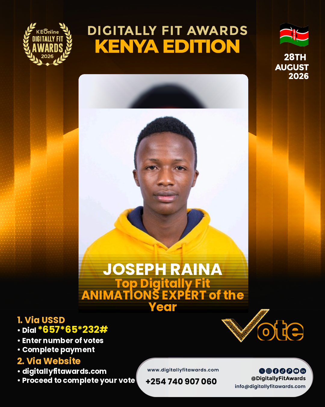 Joseph Raina poster