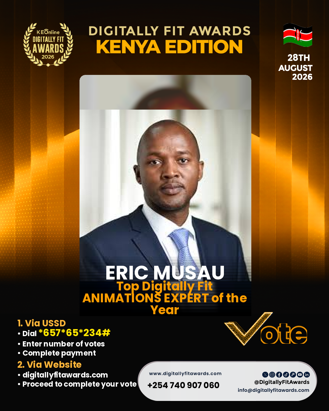 Eric Musau poster
