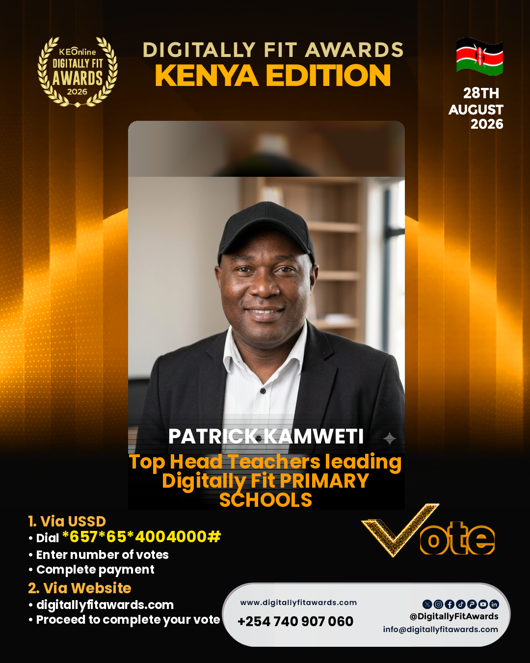 Patrick Kamweti poster
