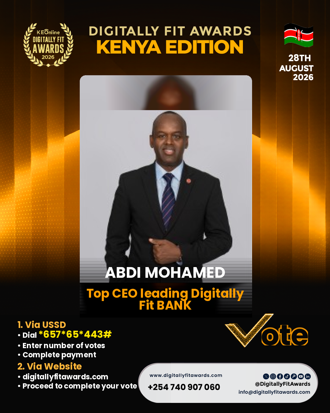 Abdi Mohamed poster
