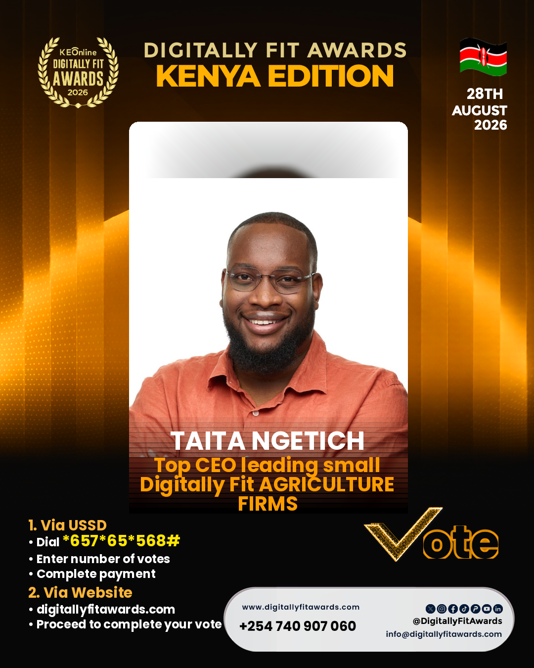 Taita Ngetich poster