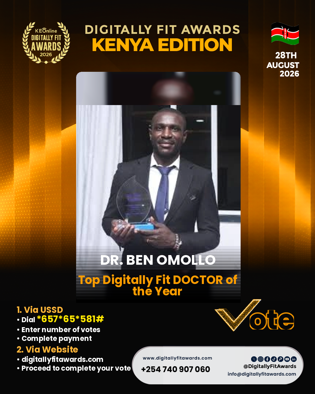 Dr. Ben Omollo poster