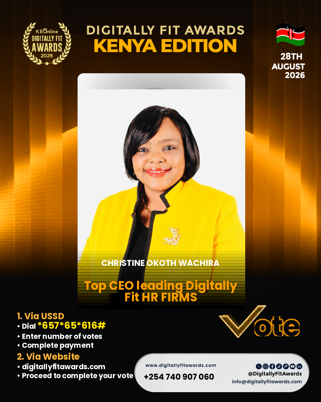 Christine Okoth Wachira poster