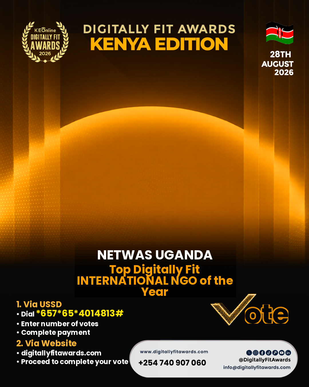 NETWAS Uganda poster