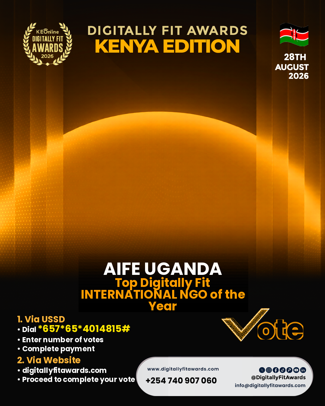 AIFE Uganda poster