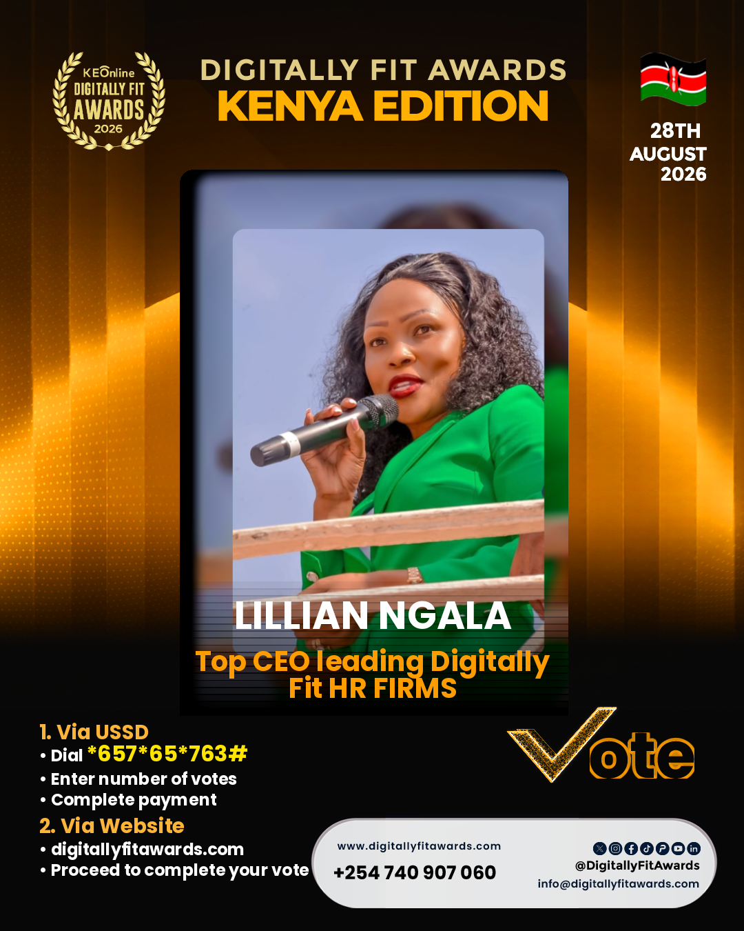 Lillian Ngala poster