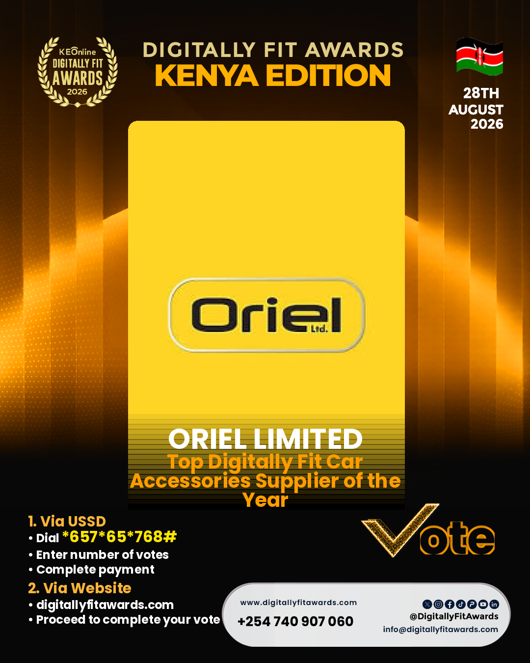 Oriel Limited poster