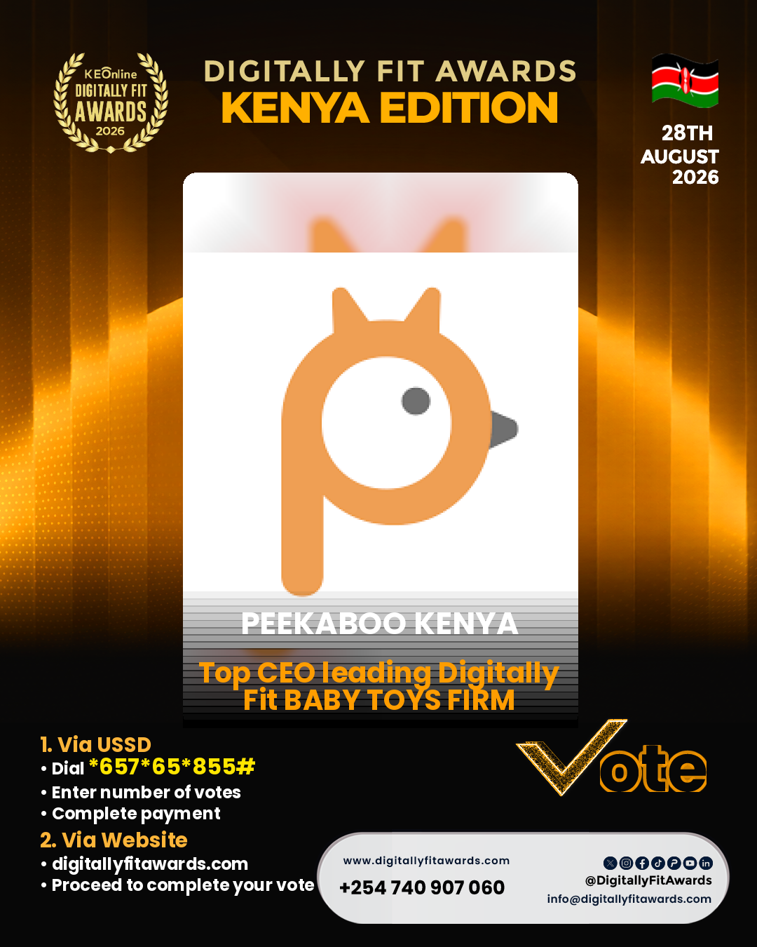 Peekaboo Kenya poster