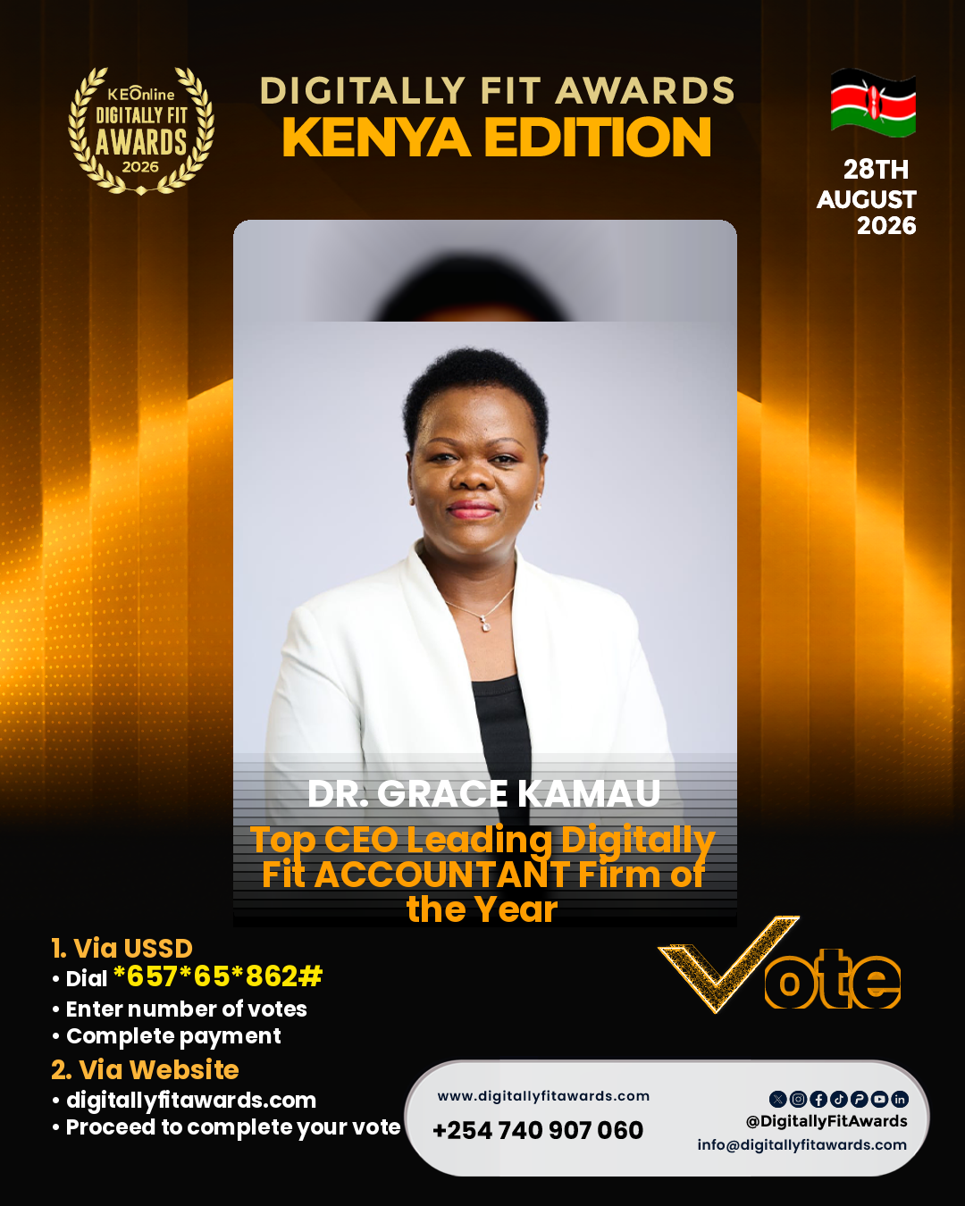 Dr. Grace Kamau poster