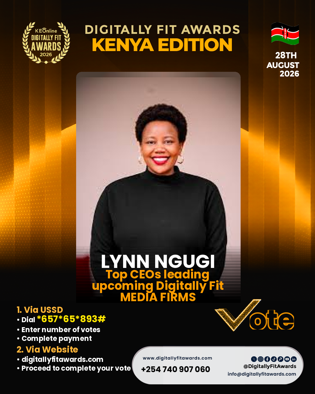 Lynn Ngugi poster