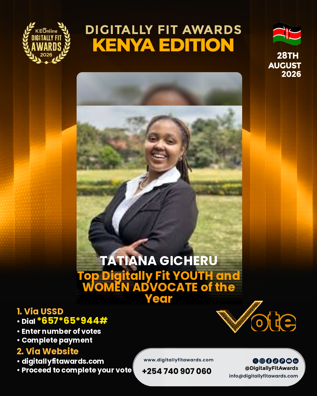 Tatiana Gicheru poster