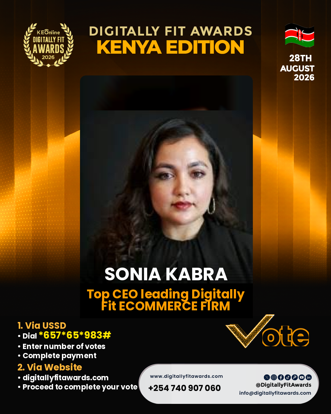 Sonia Kabra poster