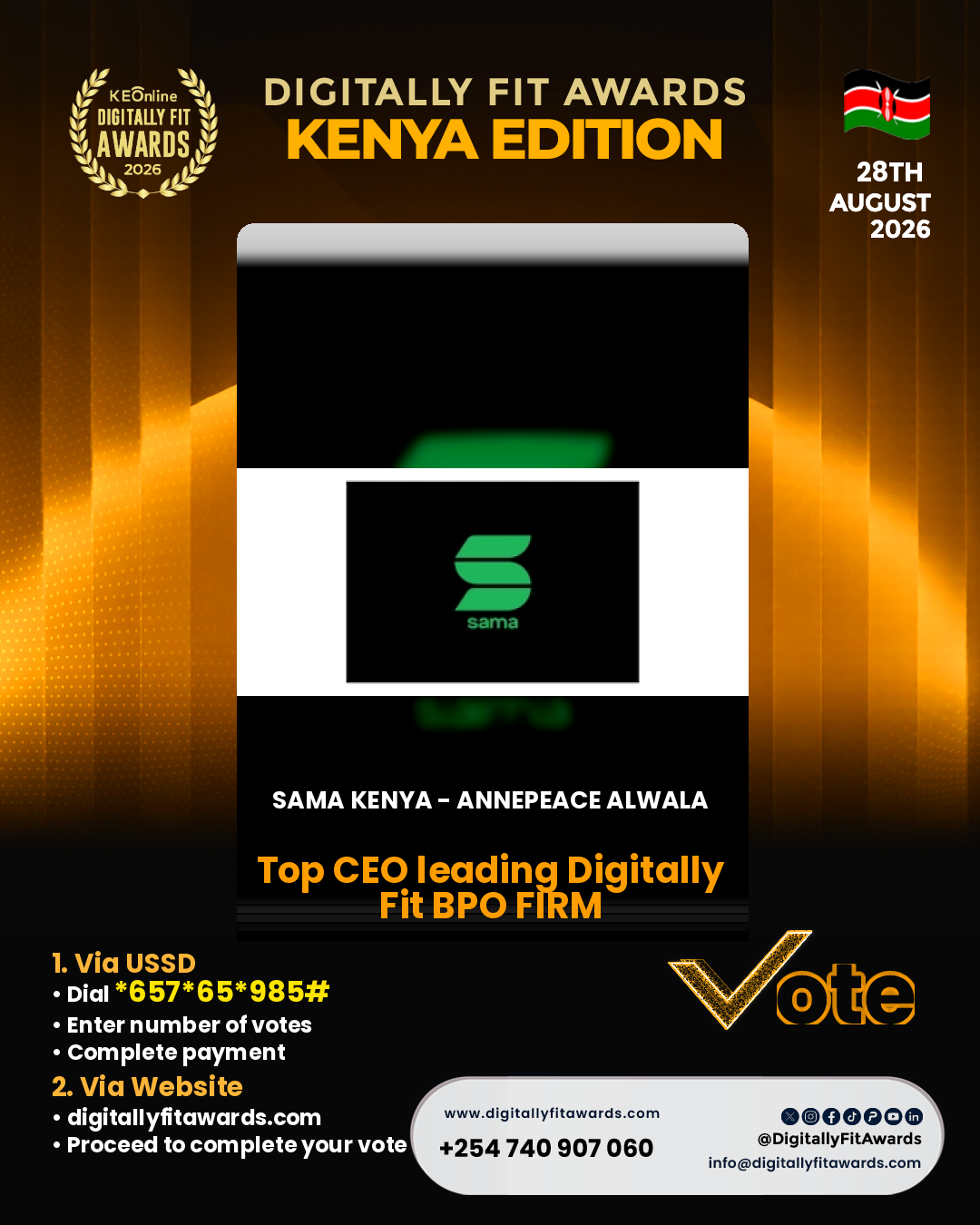 Sama Kenya - Annepeace Alwala poster