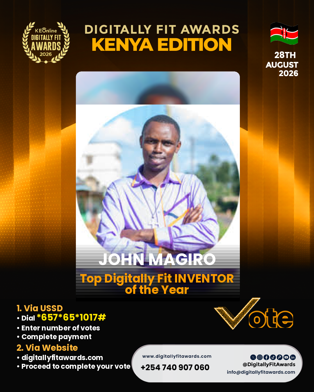John Magiro poster