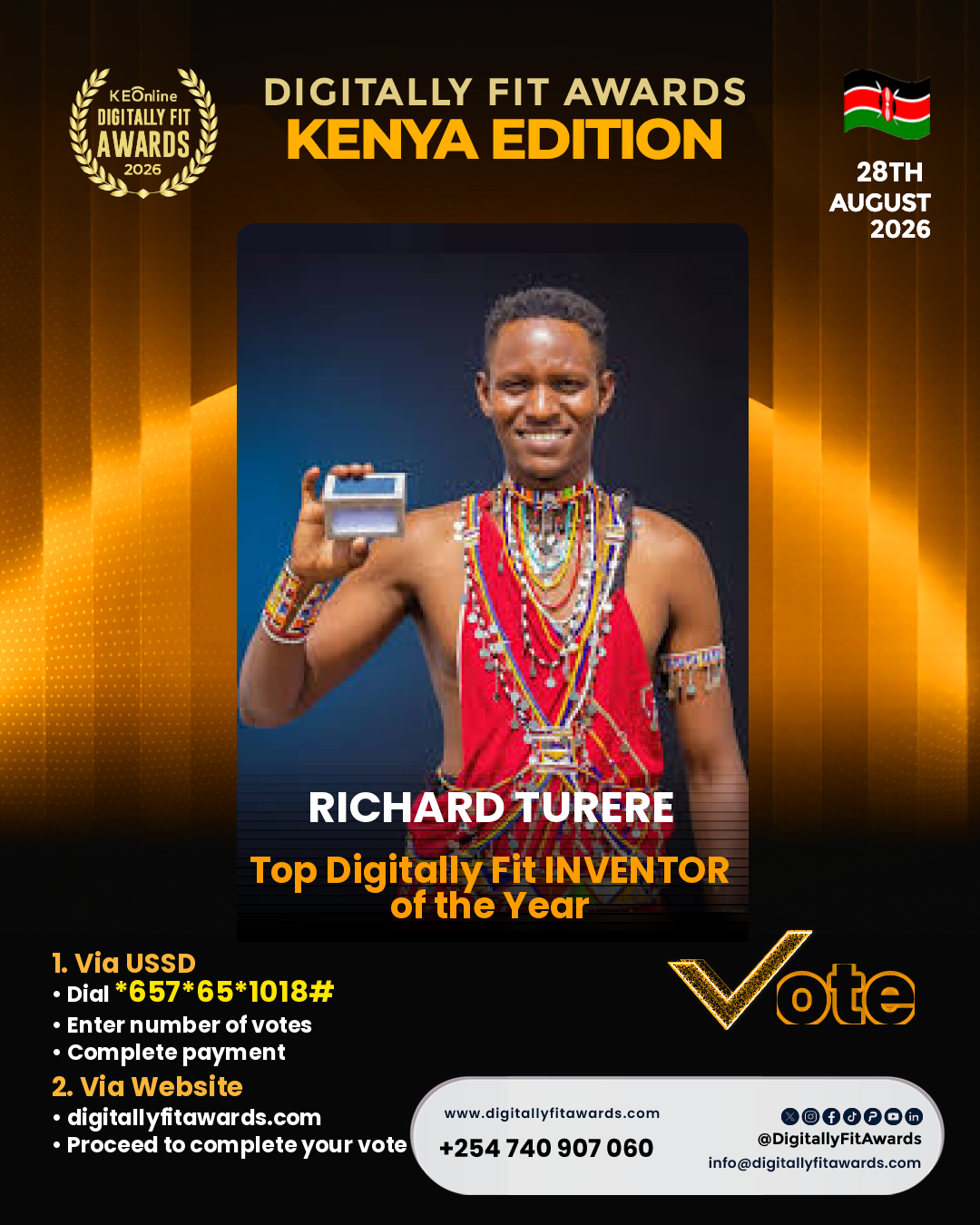 Richard Turere poster