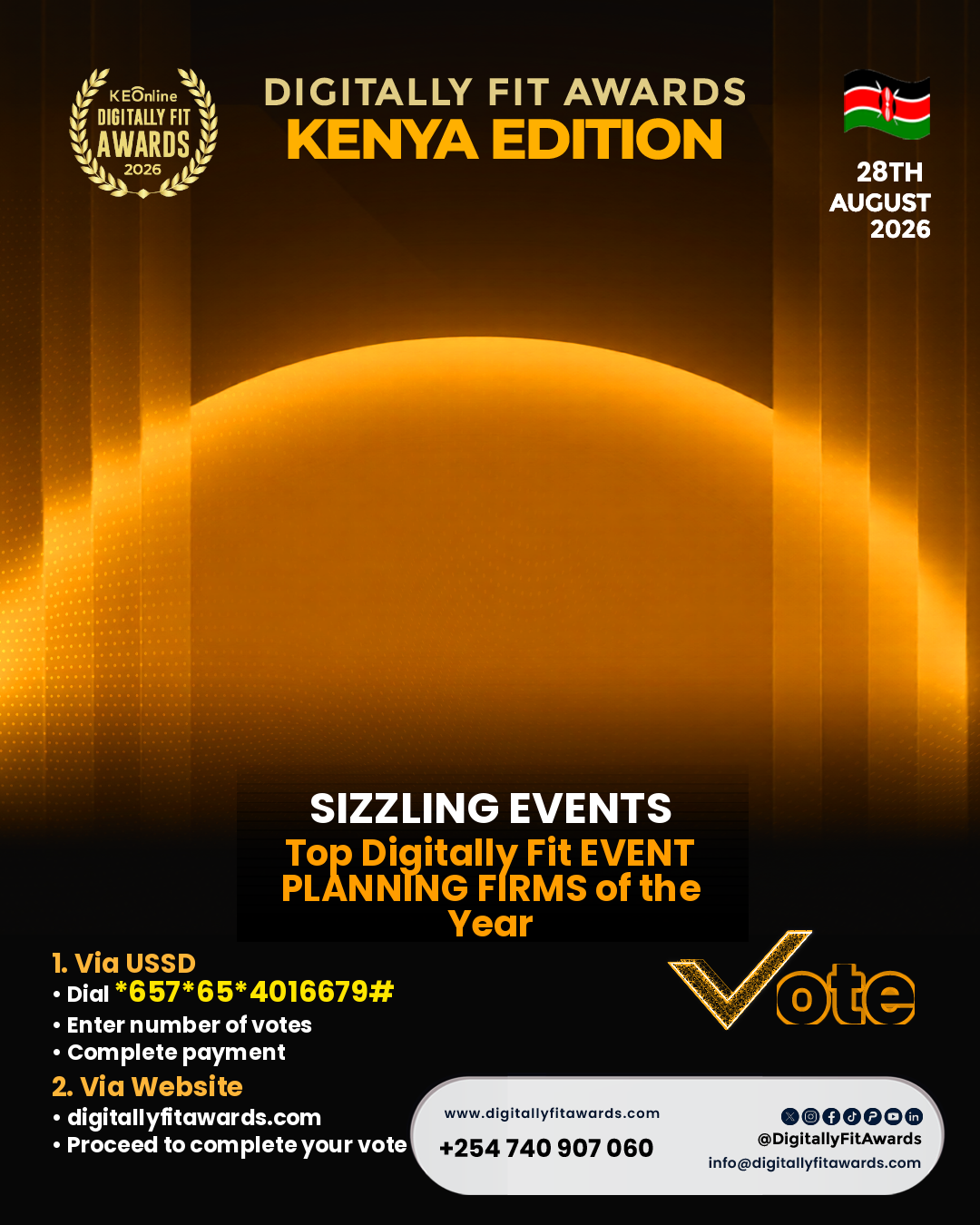 Sizzling Events poster
