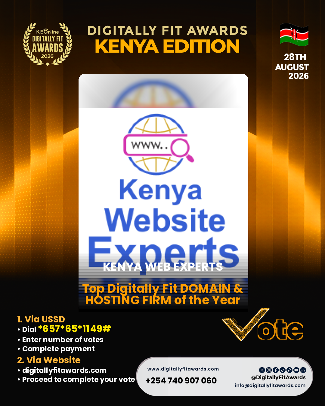 Kenya Web Experts poster