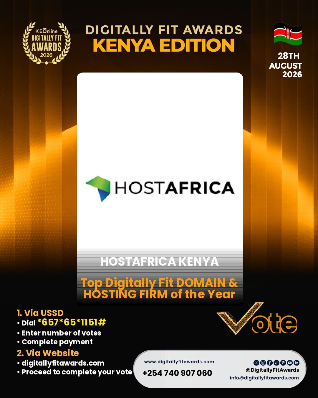 HostAfrica Kenya poster