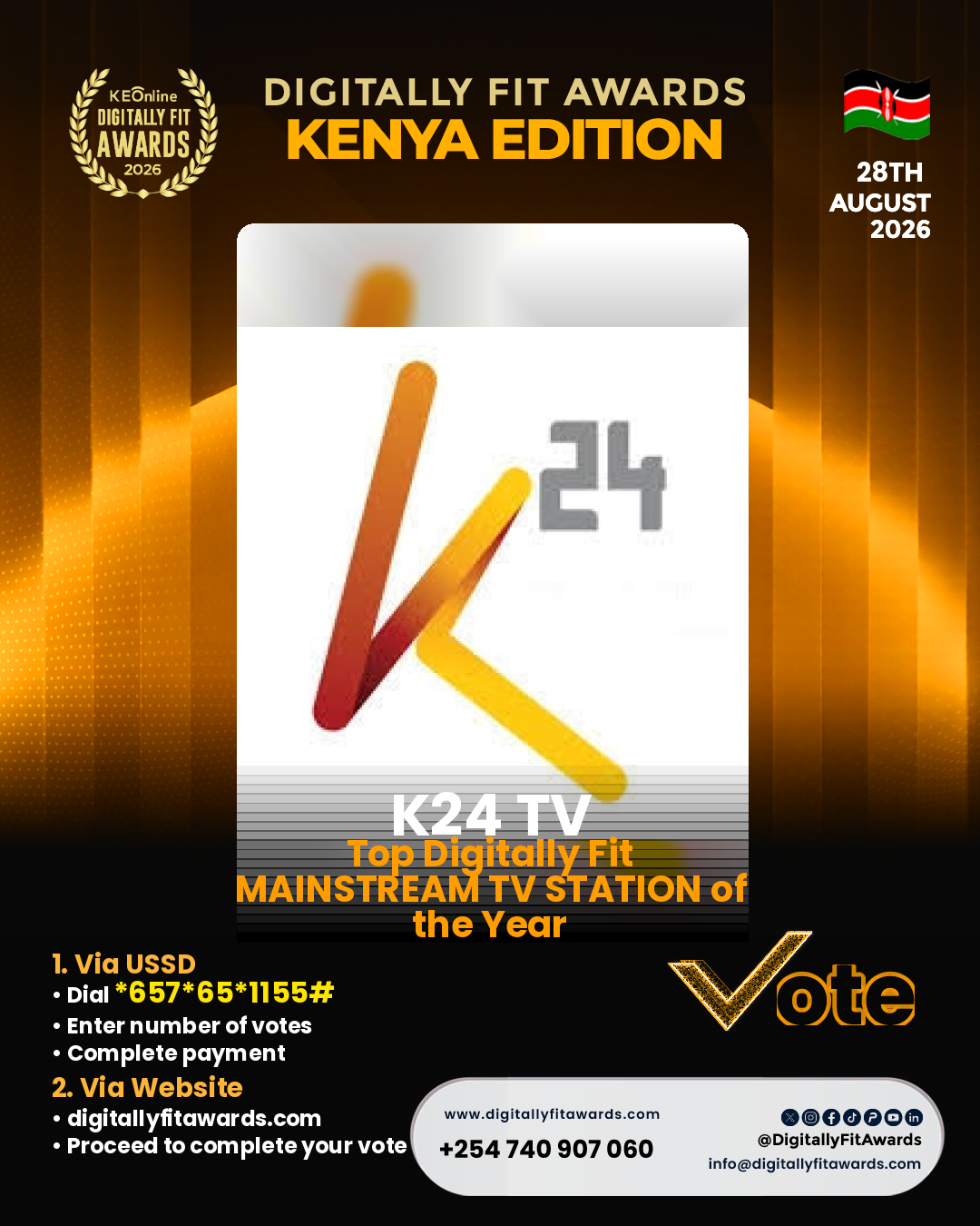 K24 TV poster