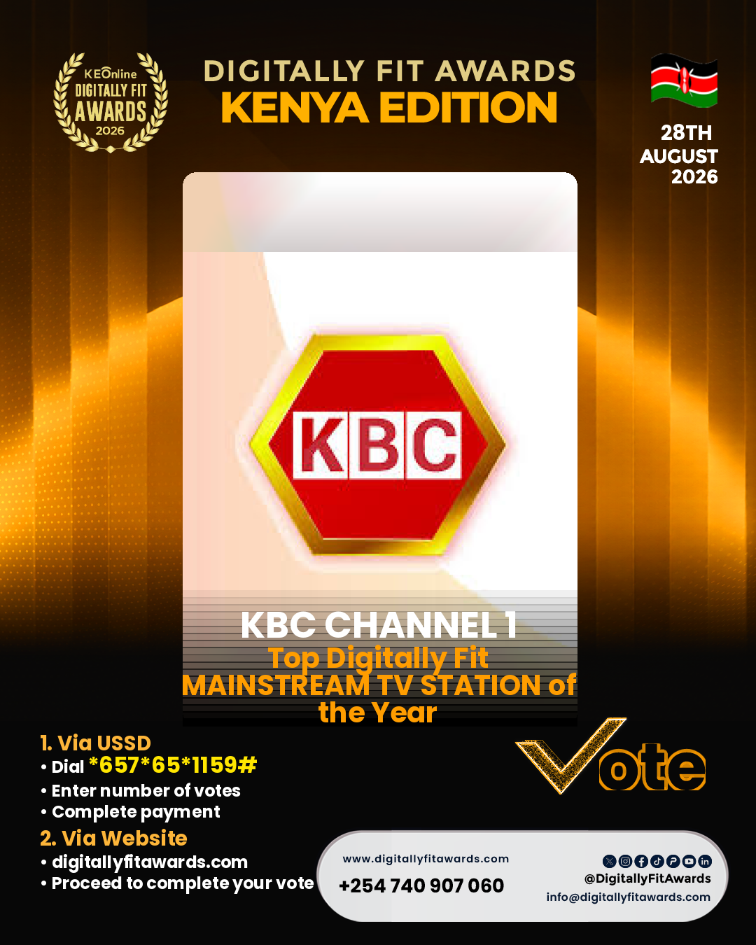 KBC Channel 1 poster