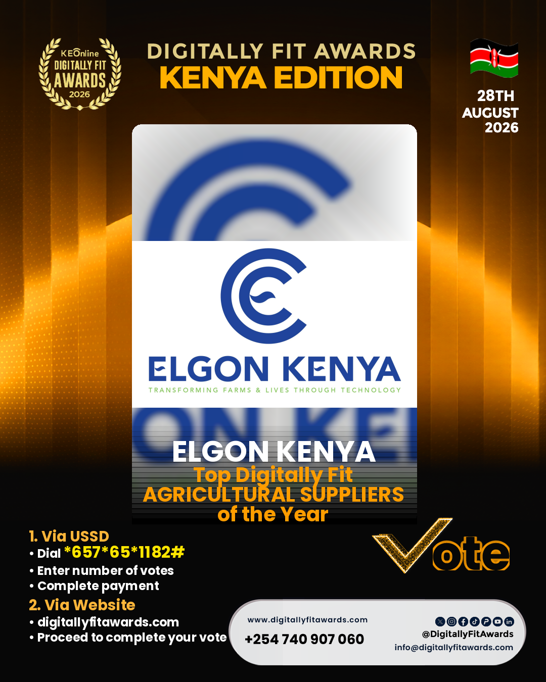 Elgon Kenya poster