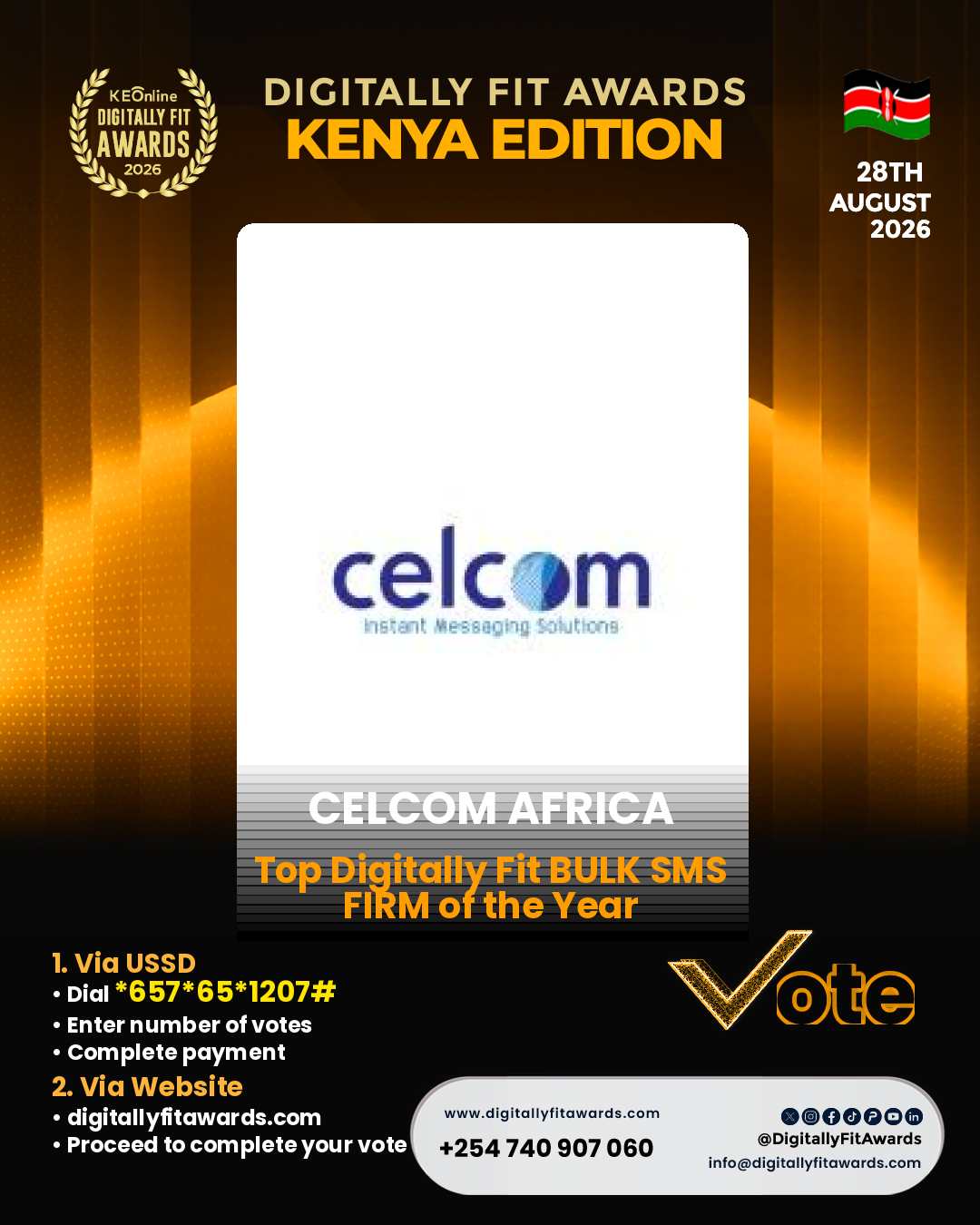 Celcom Africa poster