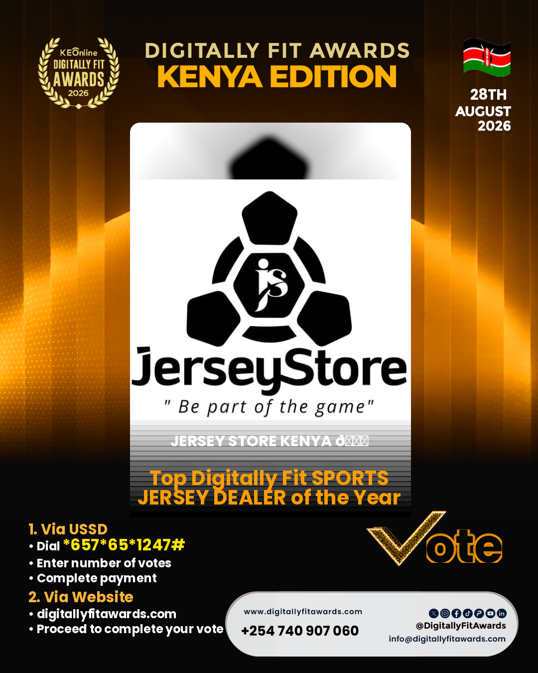 JERSEY STORE KENYA 🏆 poster