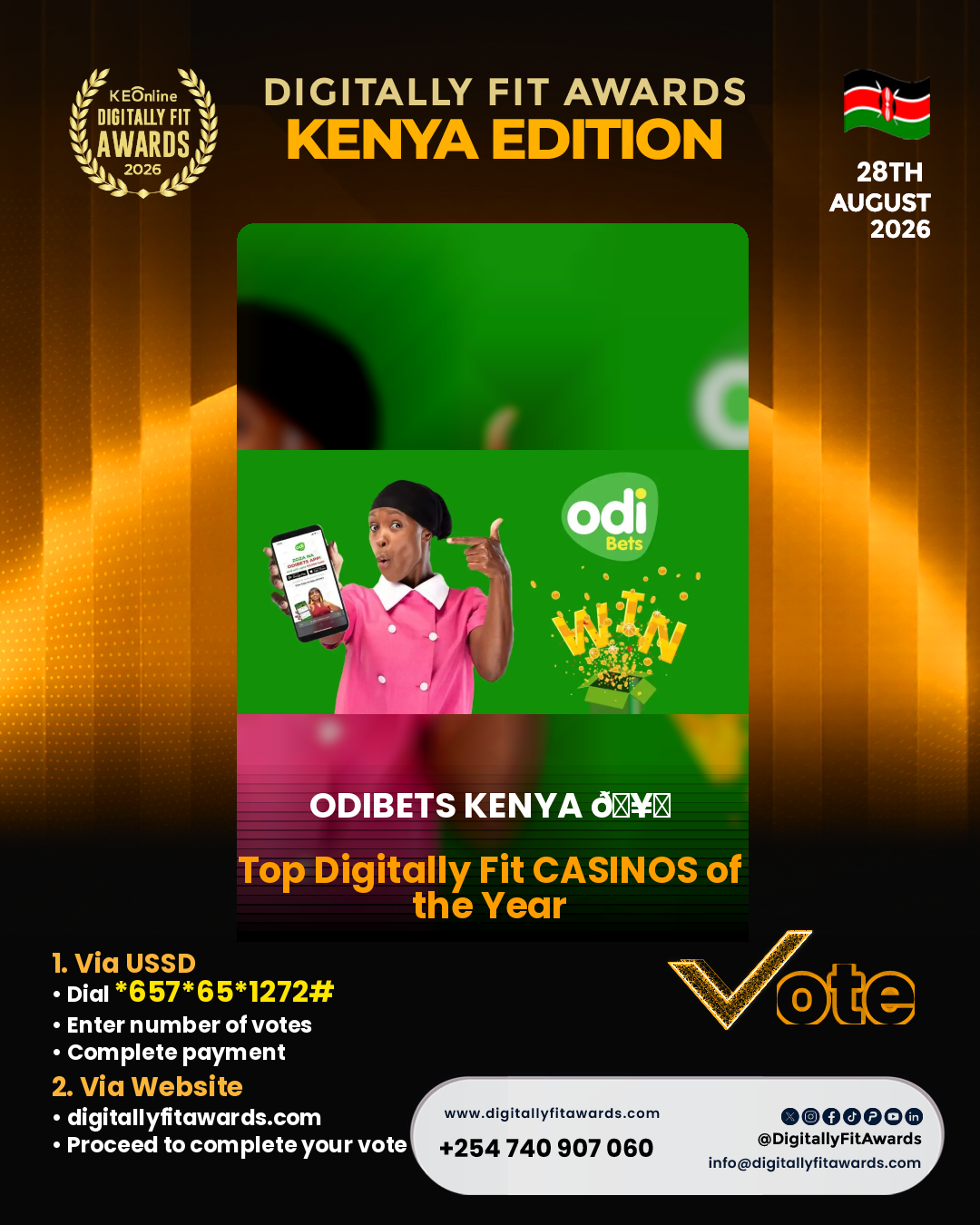 ODIBETS KENYA 🥇 poster