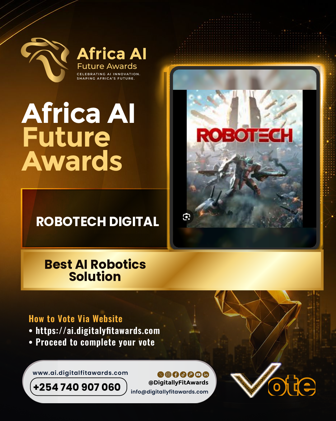 Robotech Digital poster