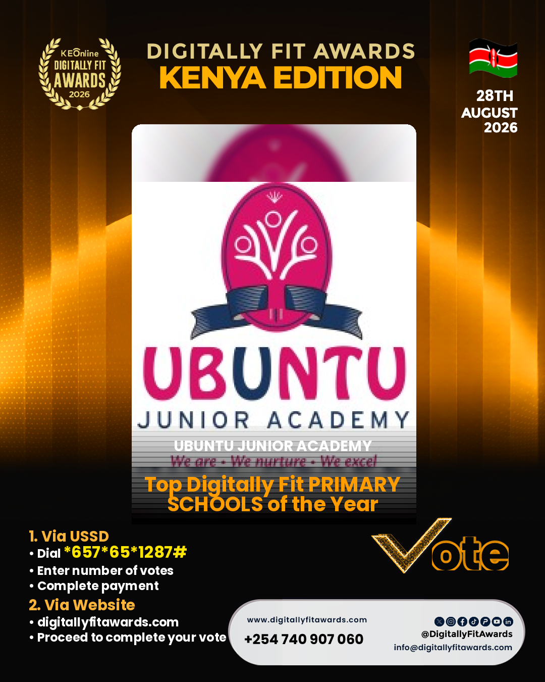 Ubuntu Junior Academy poster