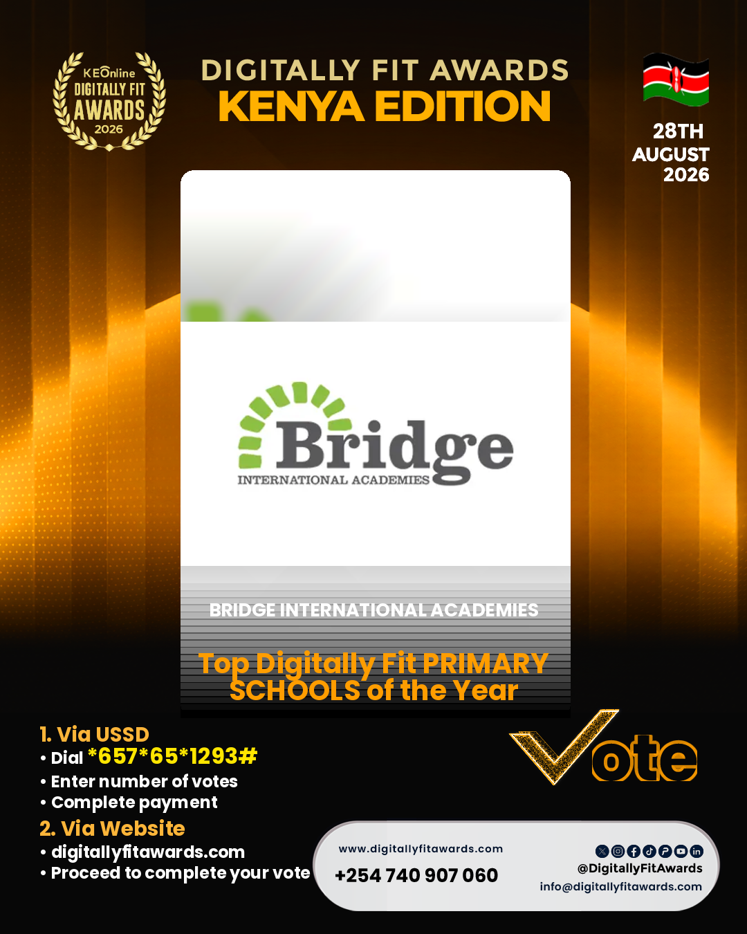 Bridge International Academies poster