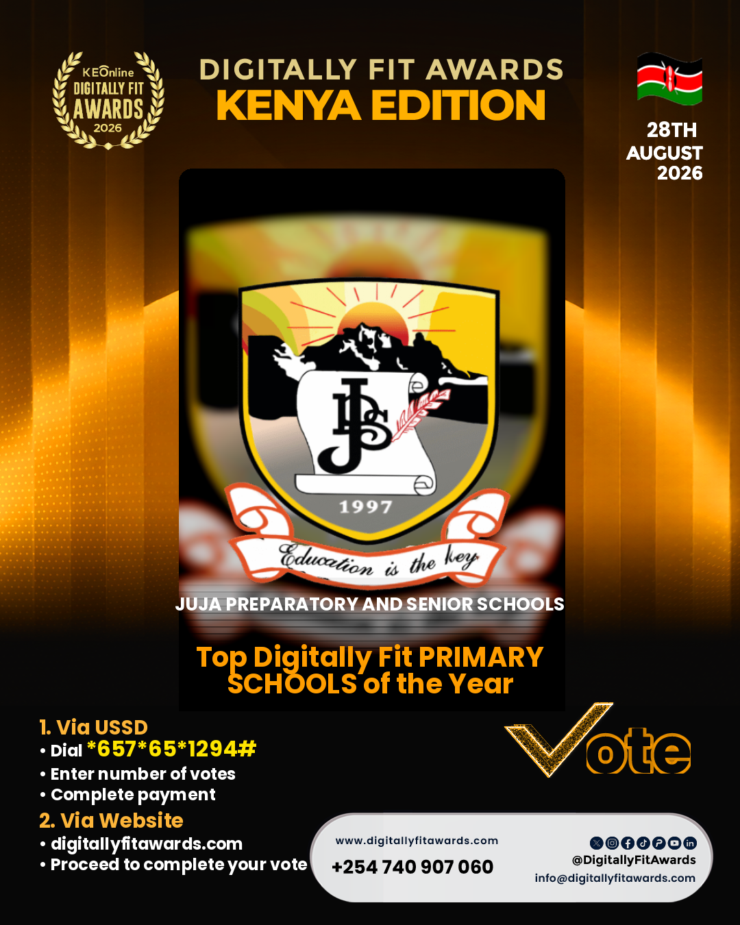 Juja Preparatory and Senior Schools poster
