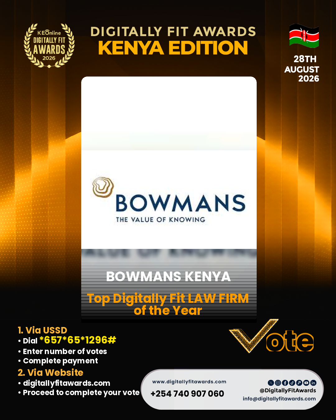 Bowmans kenya poster