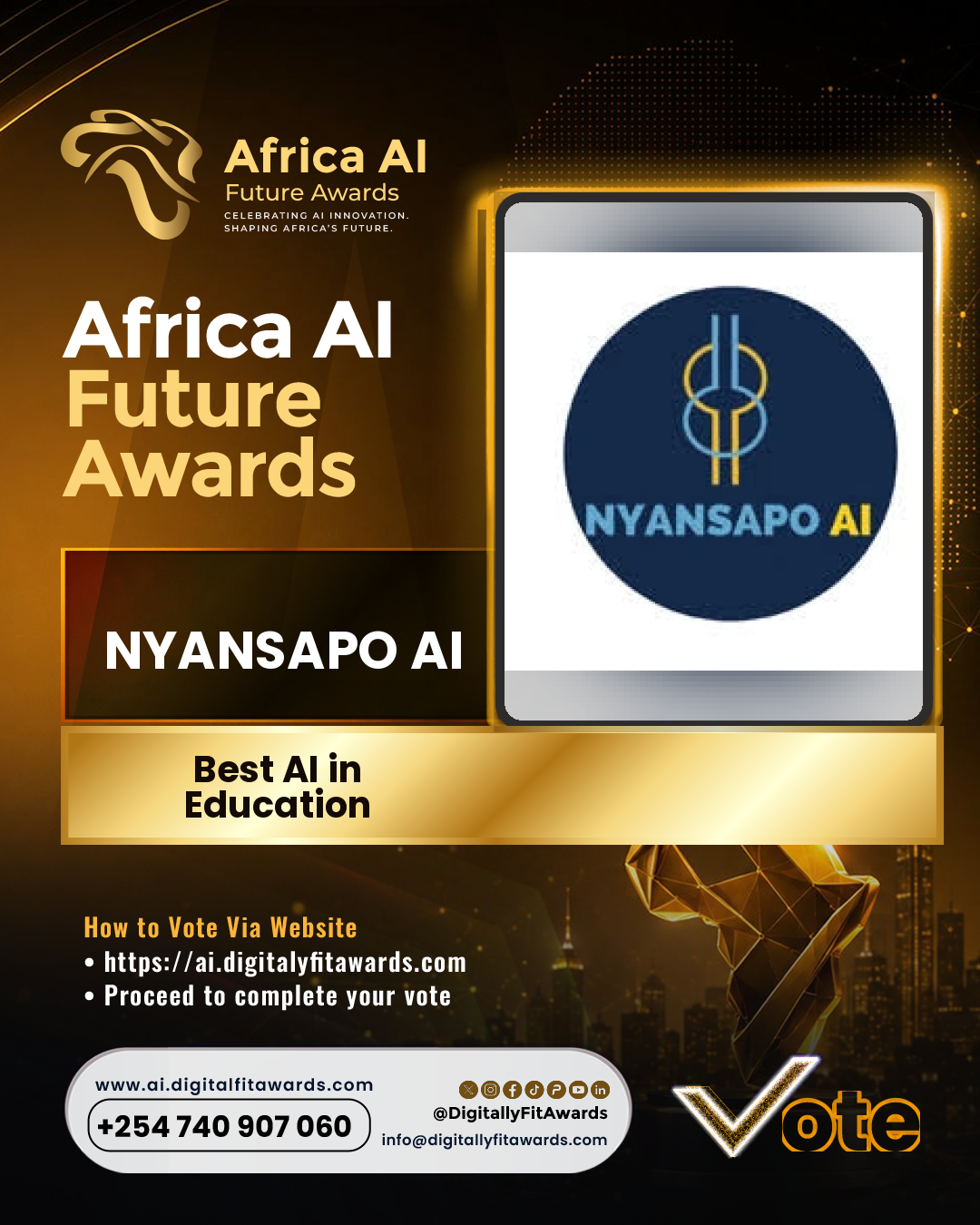 Nyansapo AI poster