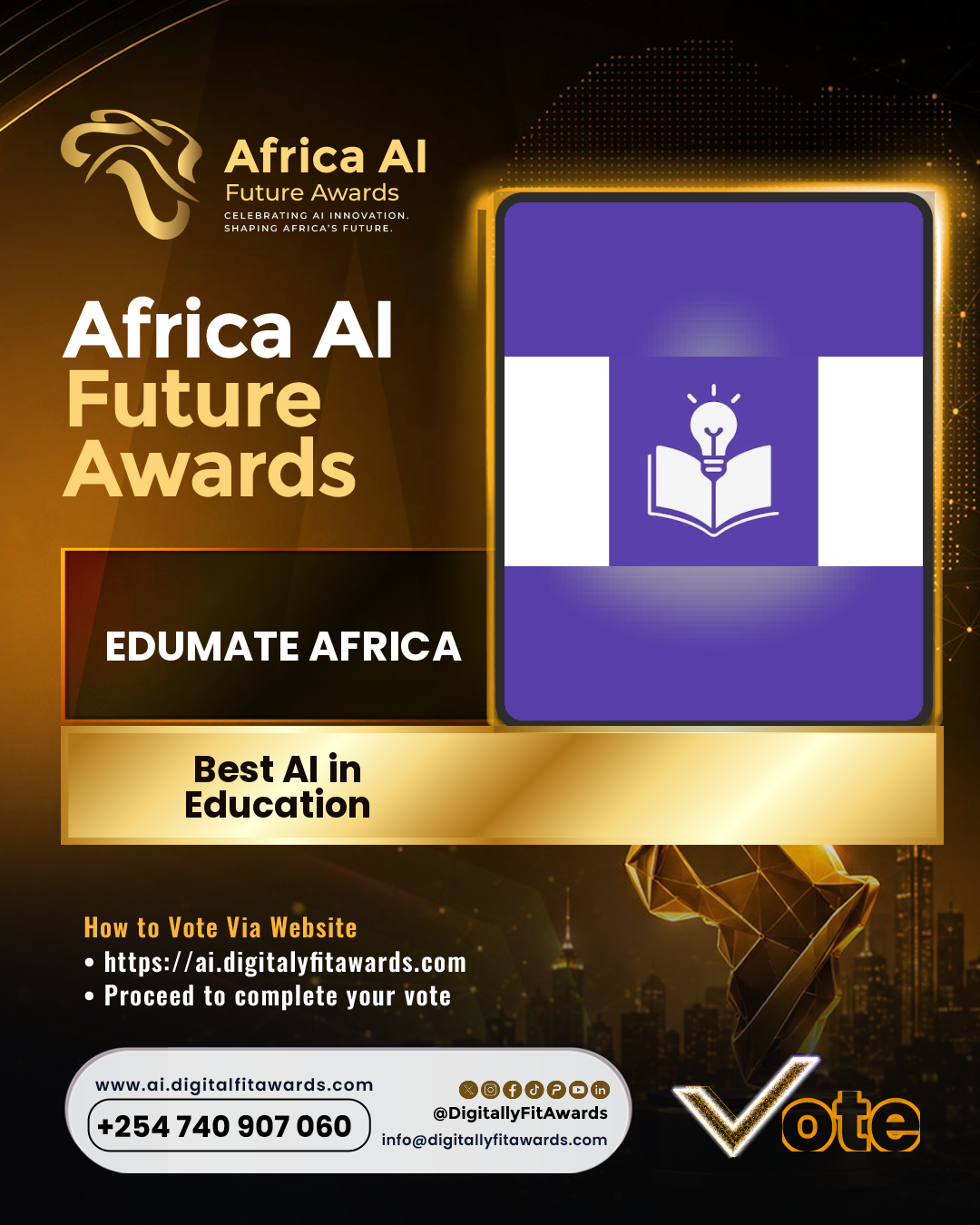 EduMate Africa poster