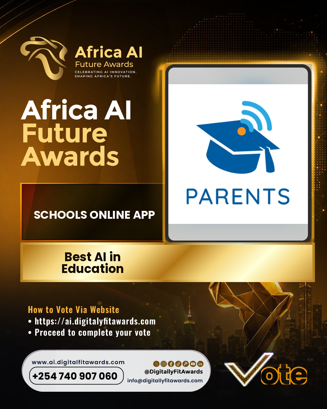 Schools Online App poster