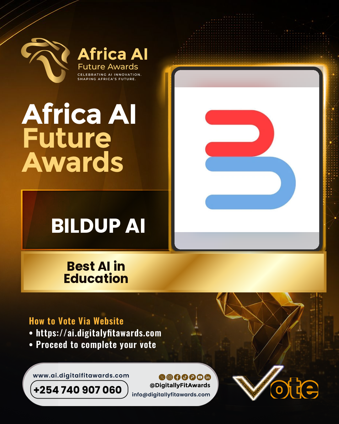 Bildup AI poster