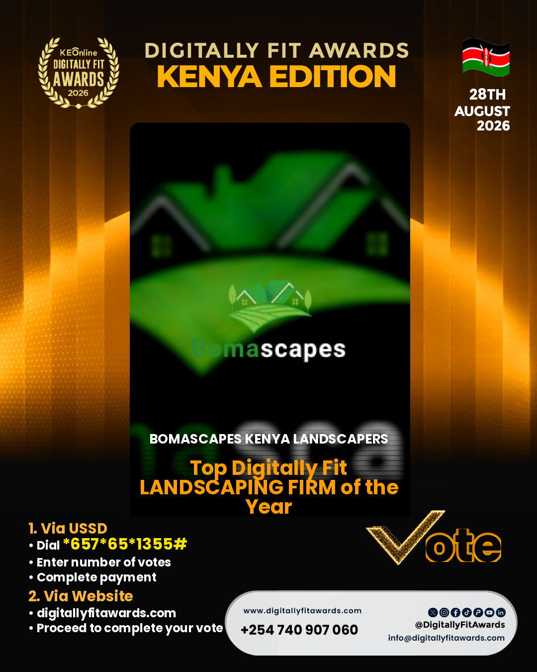 Bomascapes Kenya Landscapers poster