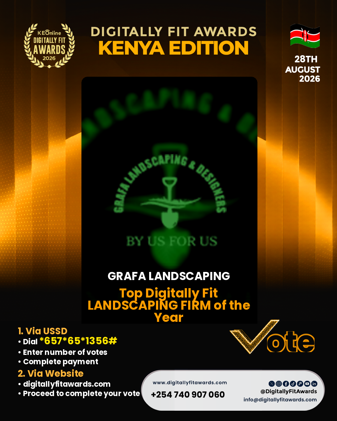 Grafa Landscaping poster