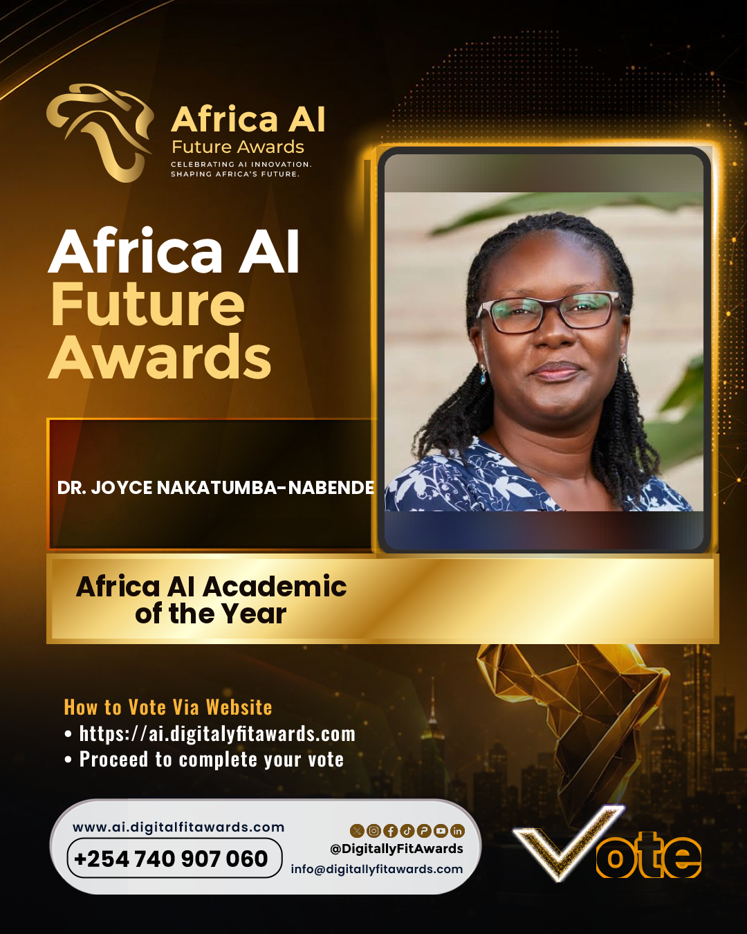 Dr. Joyce Nakatumba-Nabende poster