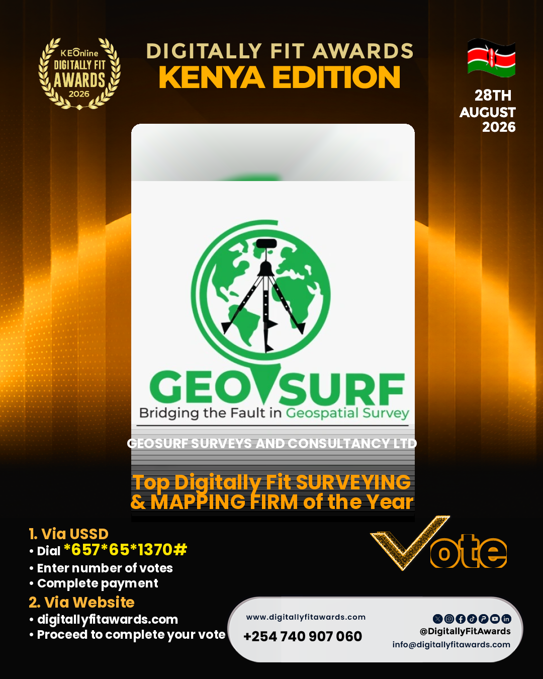 GeoSurf Surveys and Consultancy Ltd poster