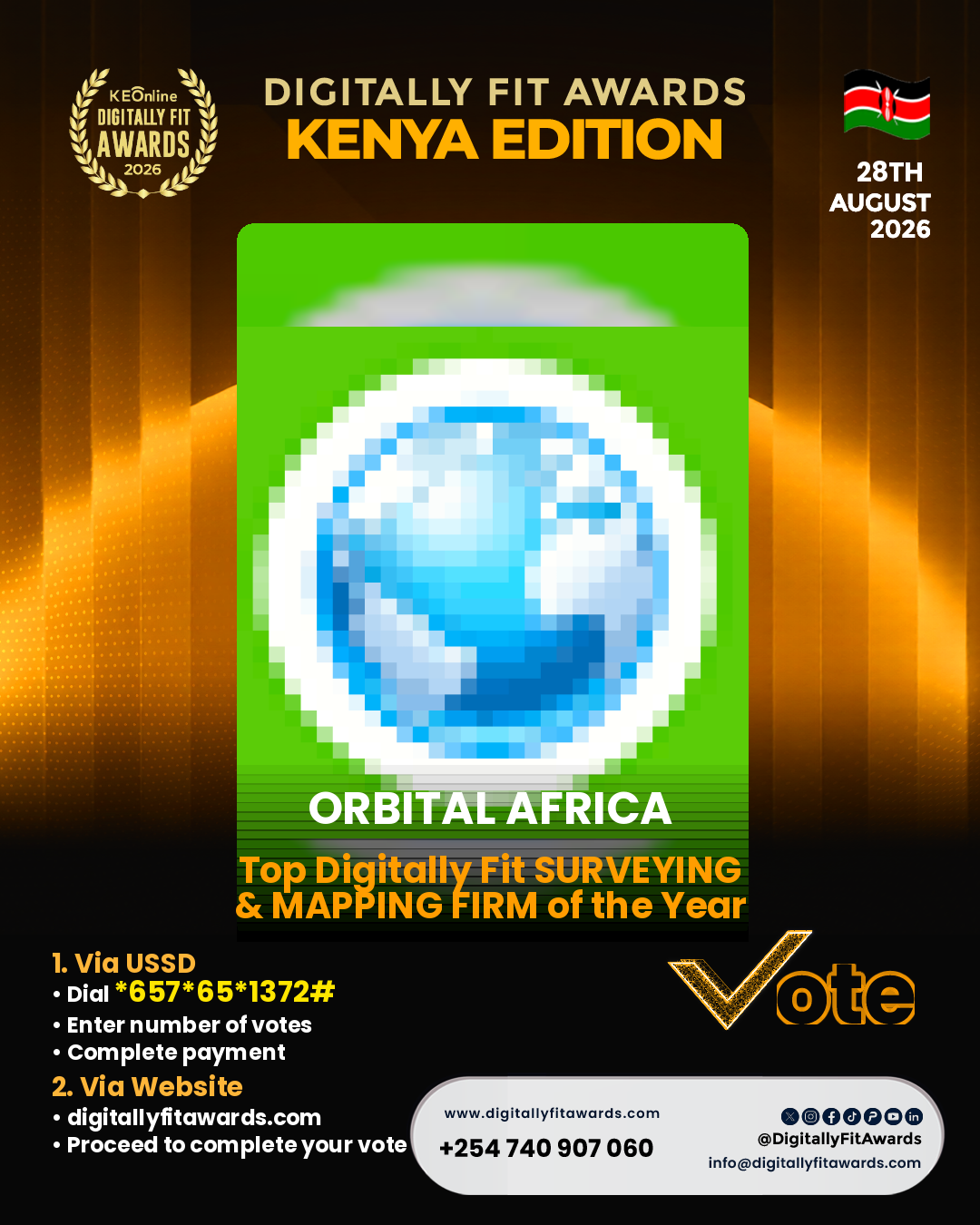 Orbital Africa poster