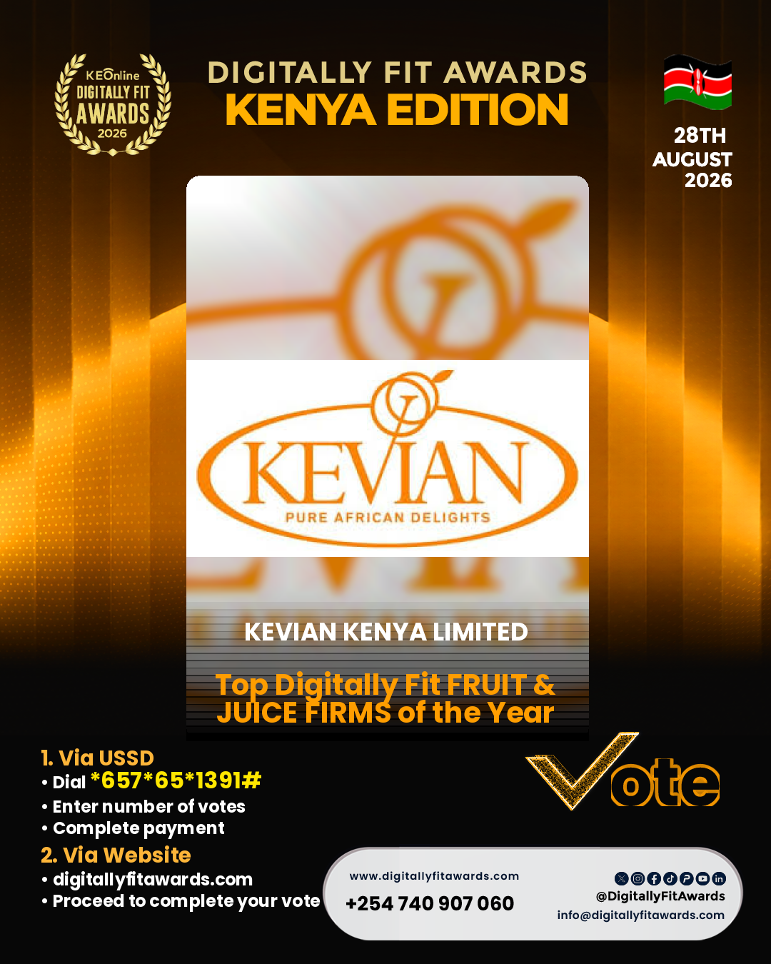 Kevian Kenya Limited poster