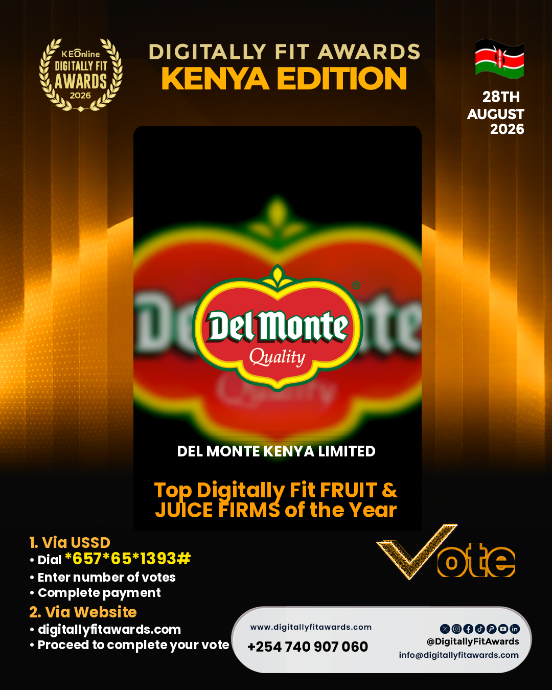 Del Monte Kenya Limited poster