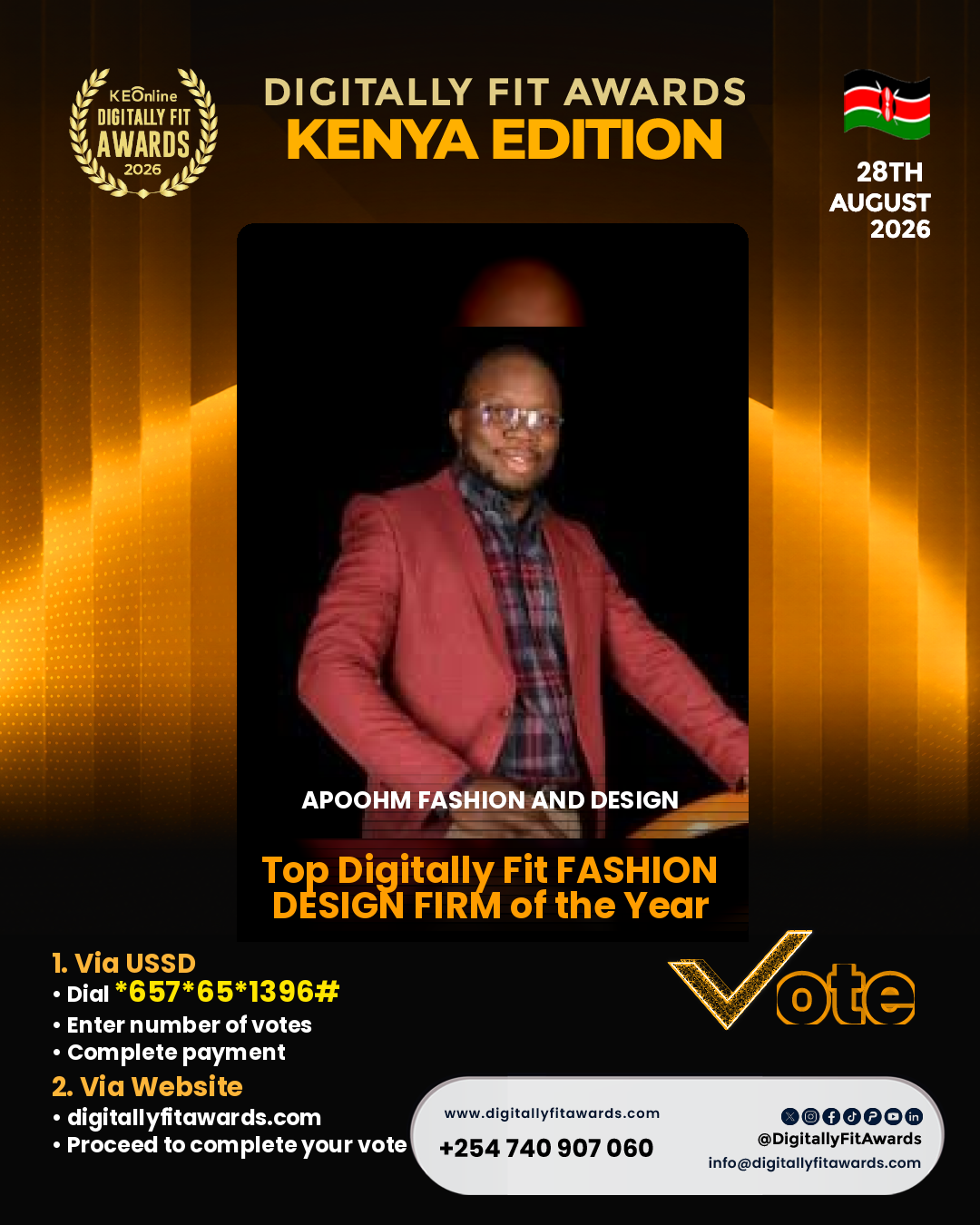 Apoohm Fashion and Design poster