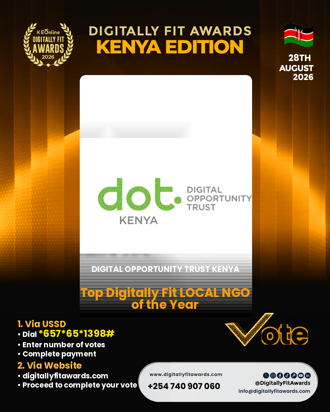 Digital Opportunity Trust Kenya poster