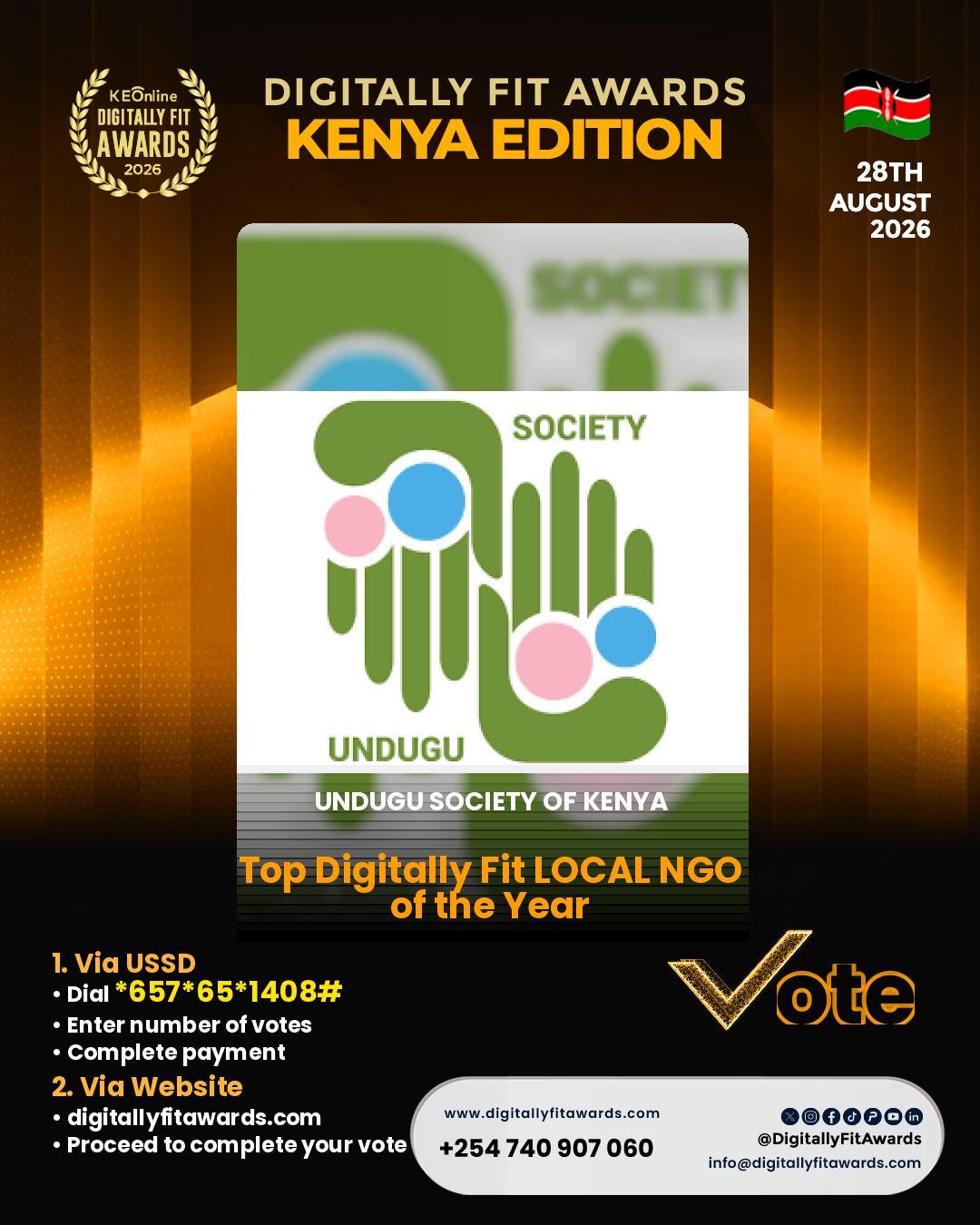 Undugu Society of Kenya poster