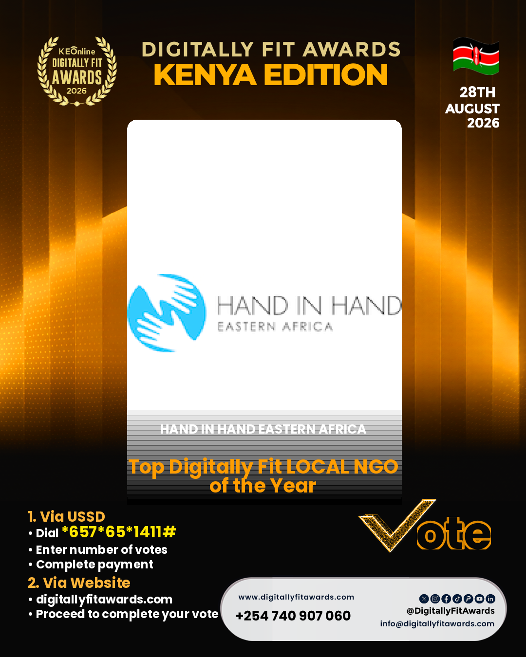 Hand in Hand Eastern Africa poster