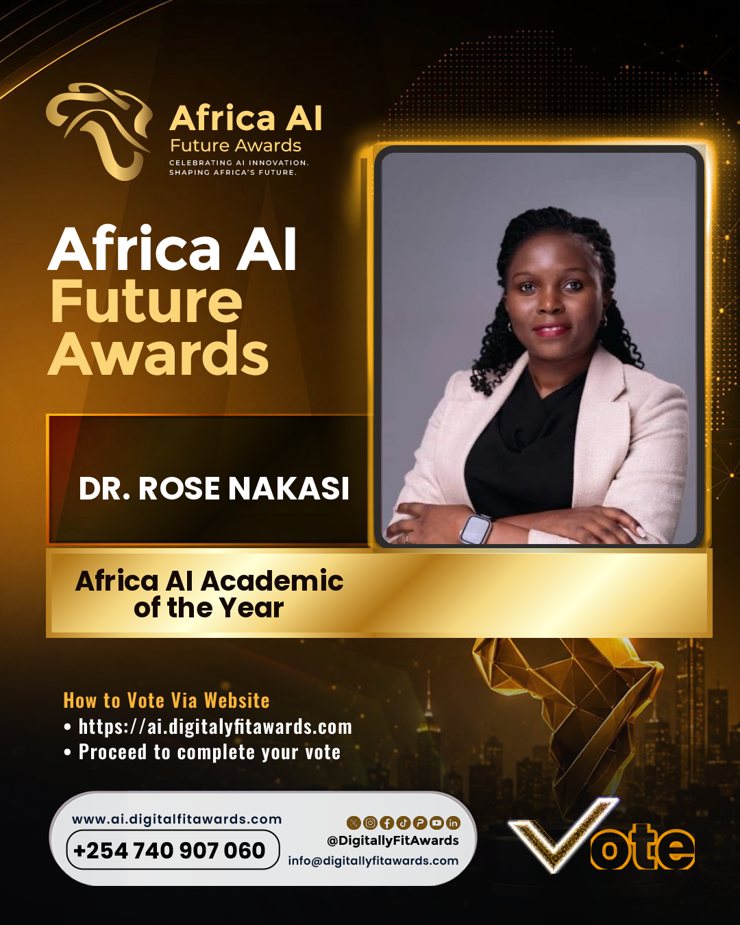 Dr. Rose Nakasi poster