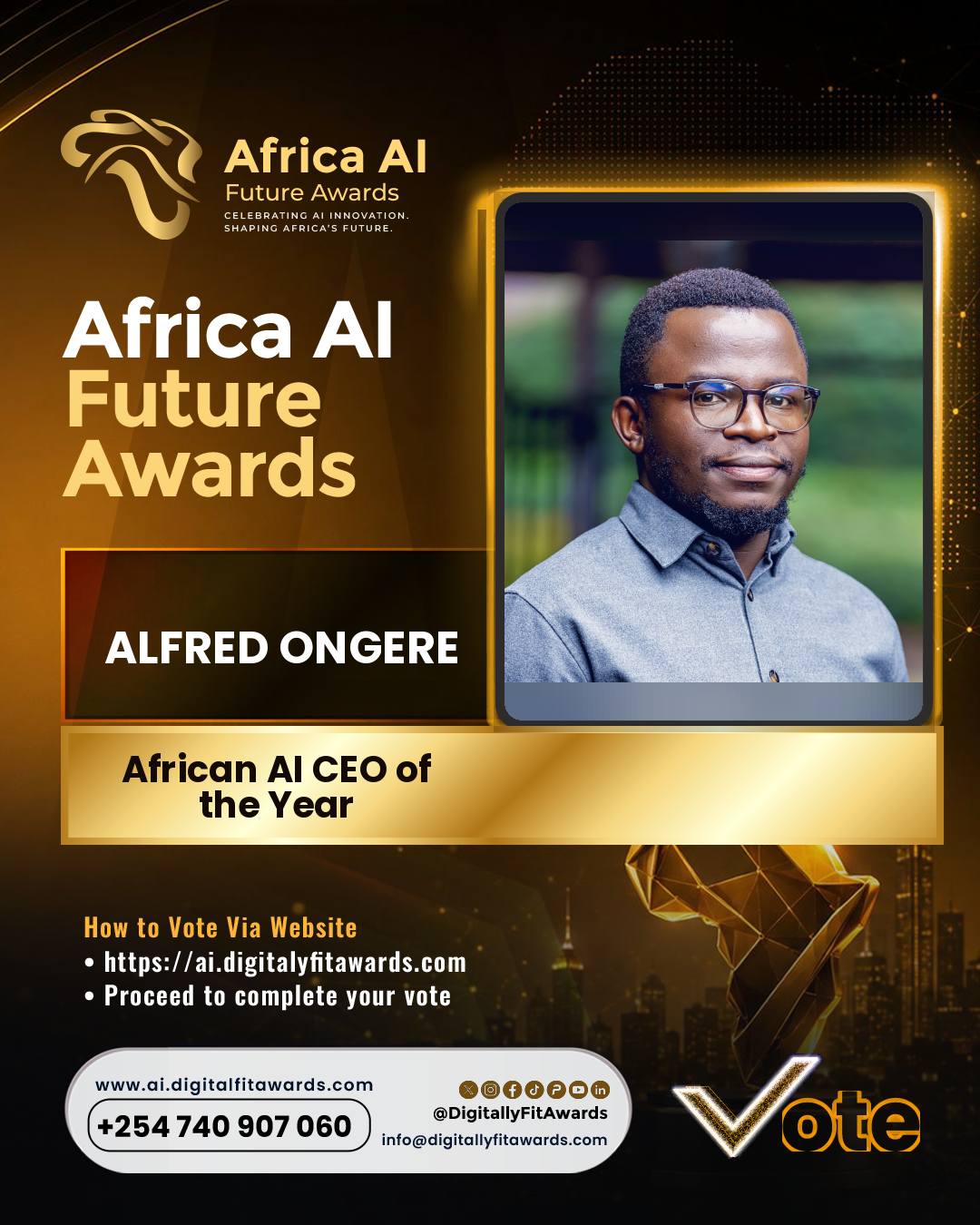 Alfred Ongere poster
